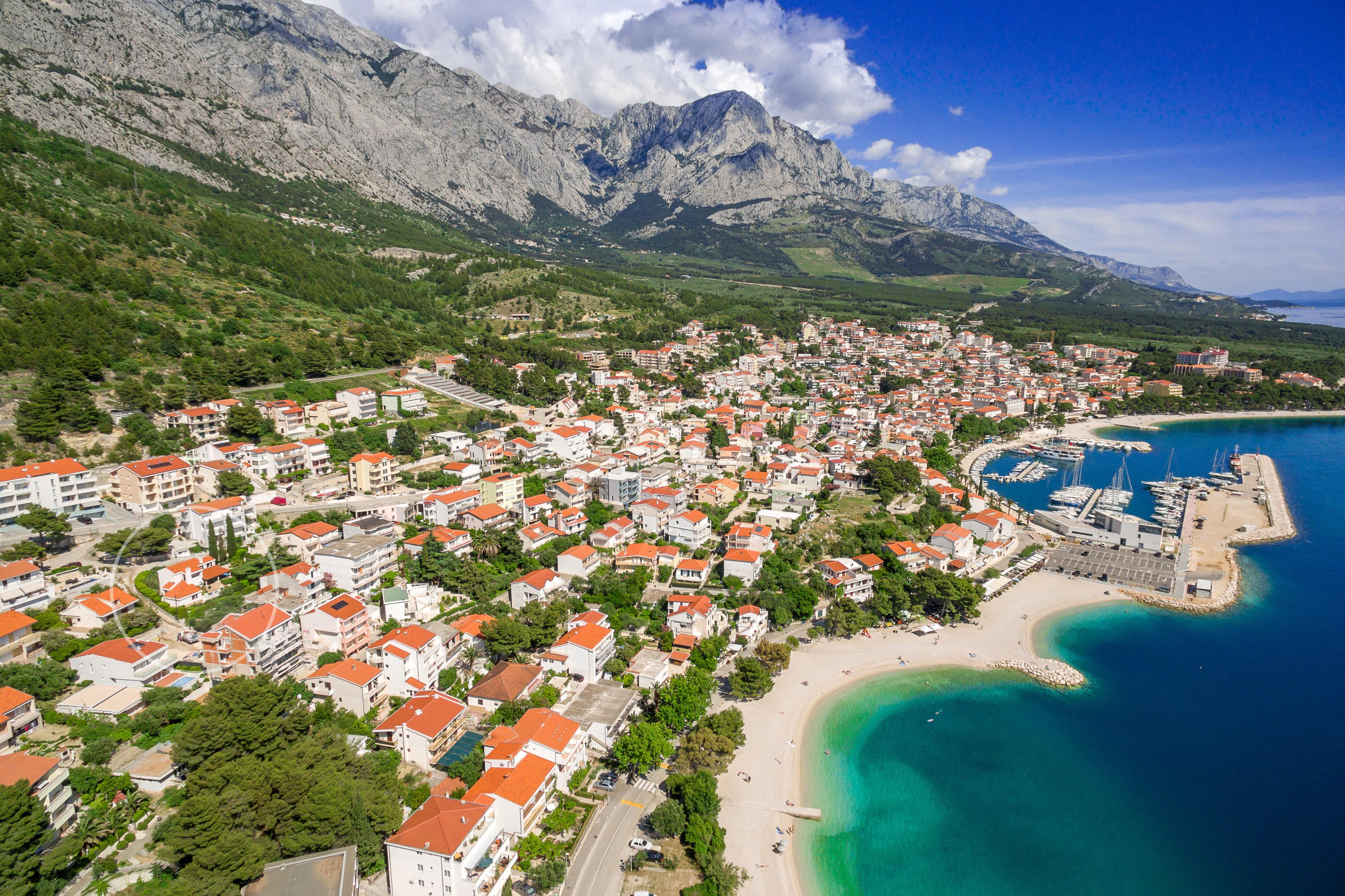 Villa Skalinada, 8 Persons, Private Pool, Baška Voda Buitenkant foto